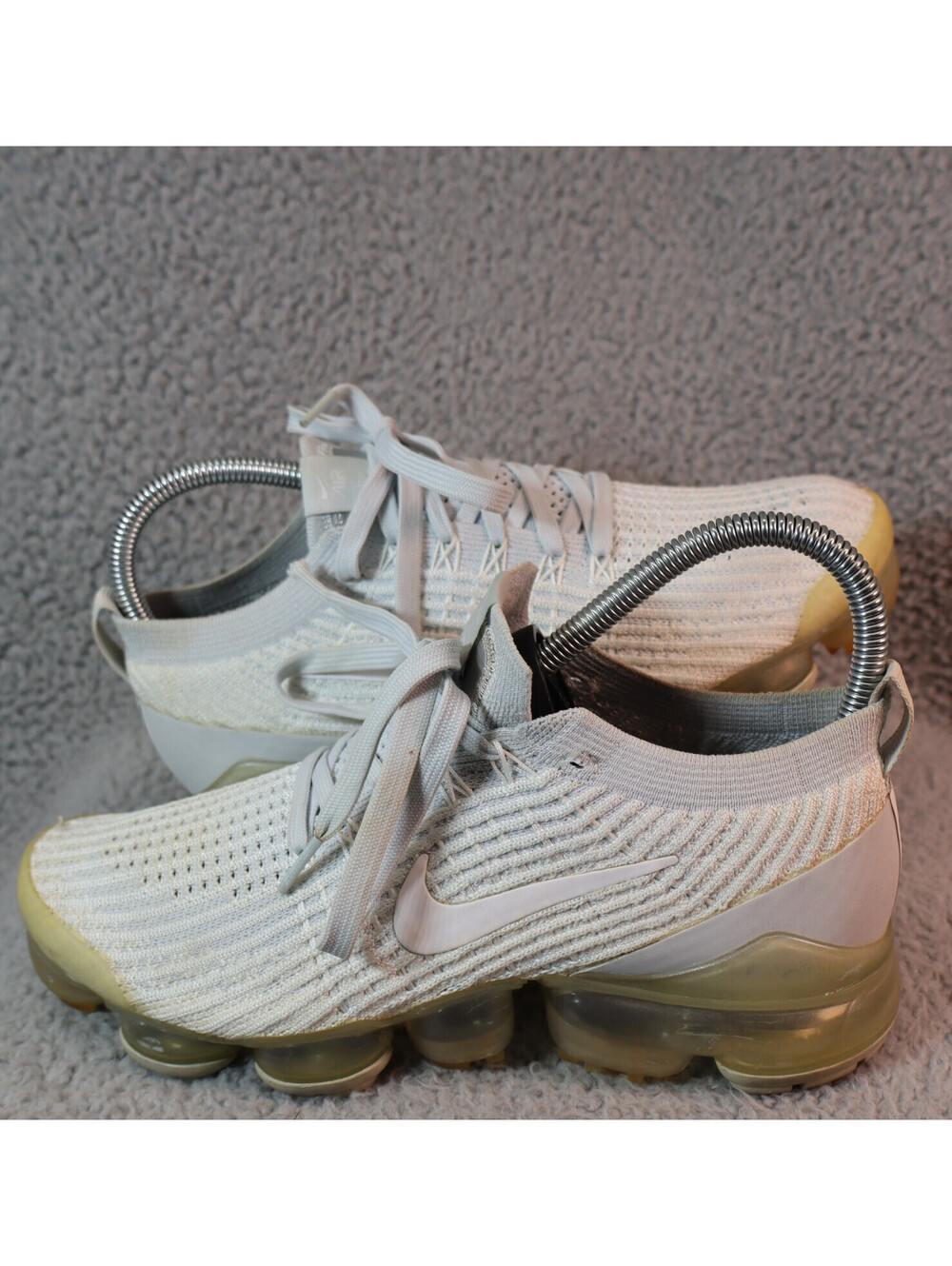 Nike Air VaporMax Flyknit 2 Shoes Women sz 7 Gray Running
